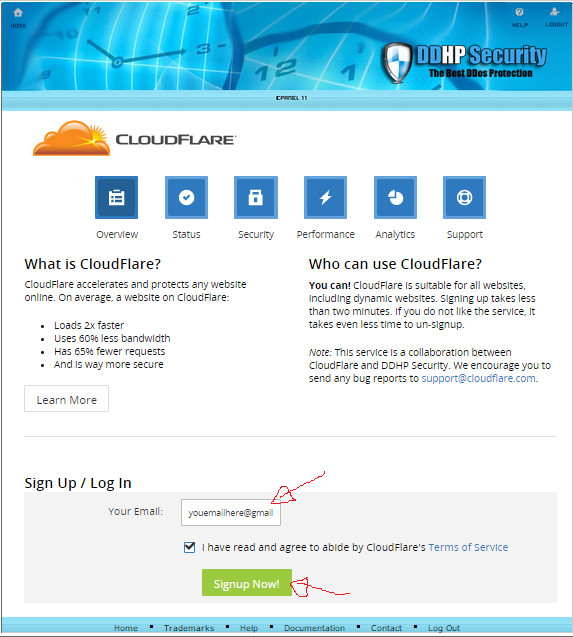 cloudflare activation